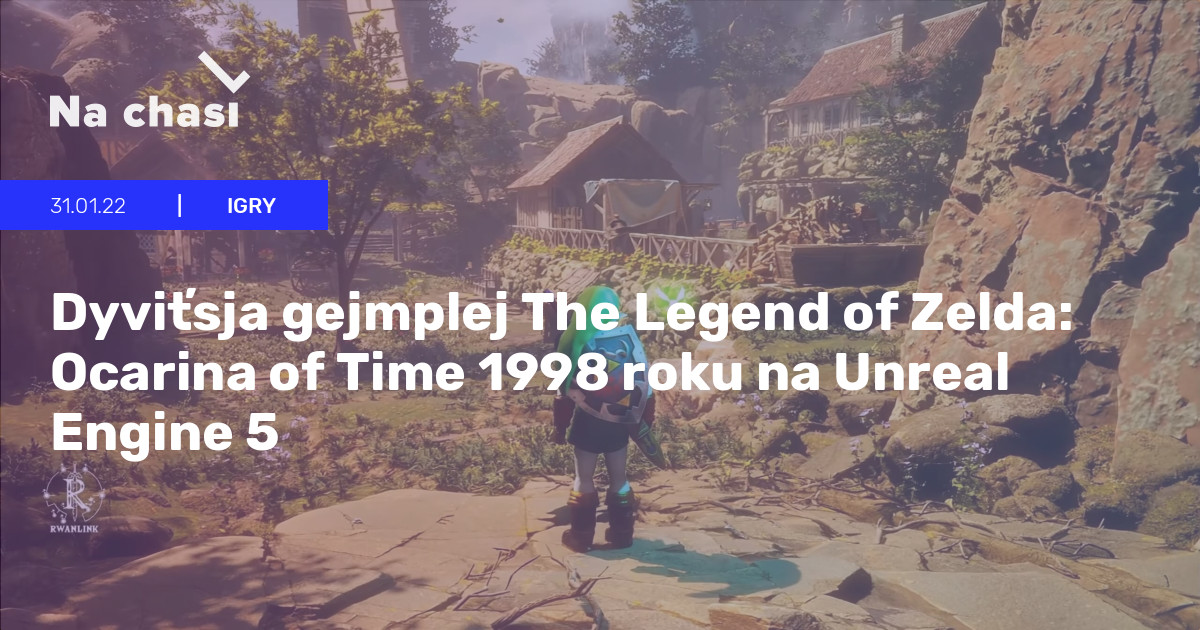 ⭐[4K] Zelda Ocarina of Time Next Gen: Lake Hylia - Unreal Engine