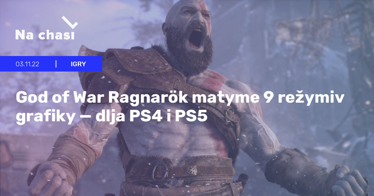 NV99, Massivo! God of War Ragnarok ocupa o dobro de espaço do jogo  anterior no PS4, Flow Games